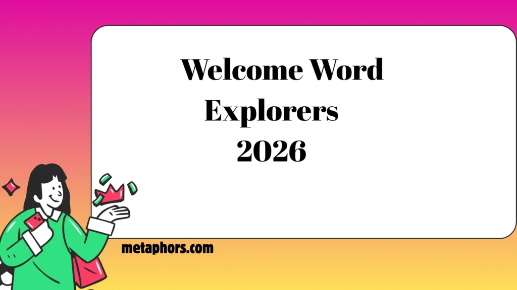 Word Explorers!2026
