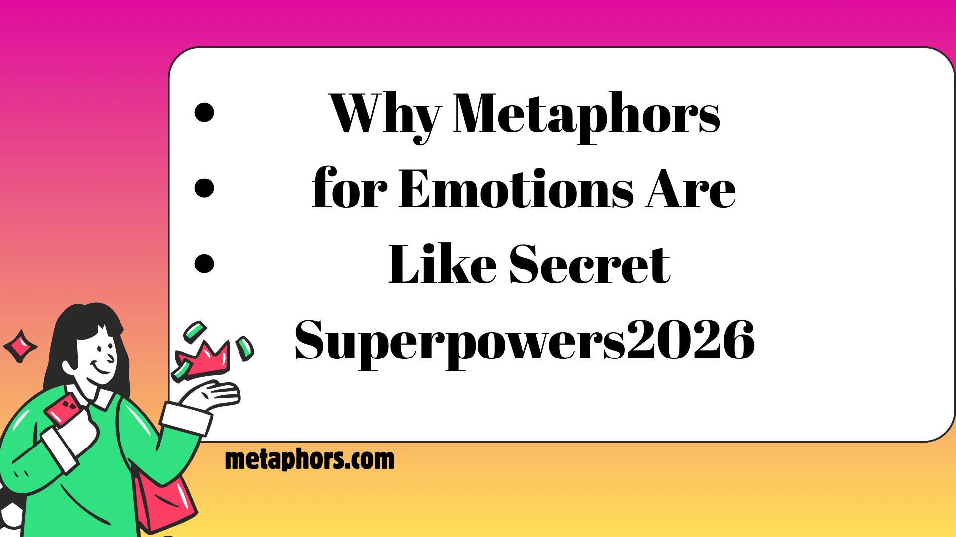 Emotions Are Like Secret2026