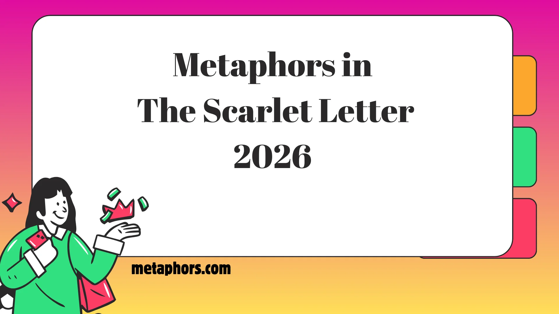 Metaphors in The Scarlet Letter: 2026