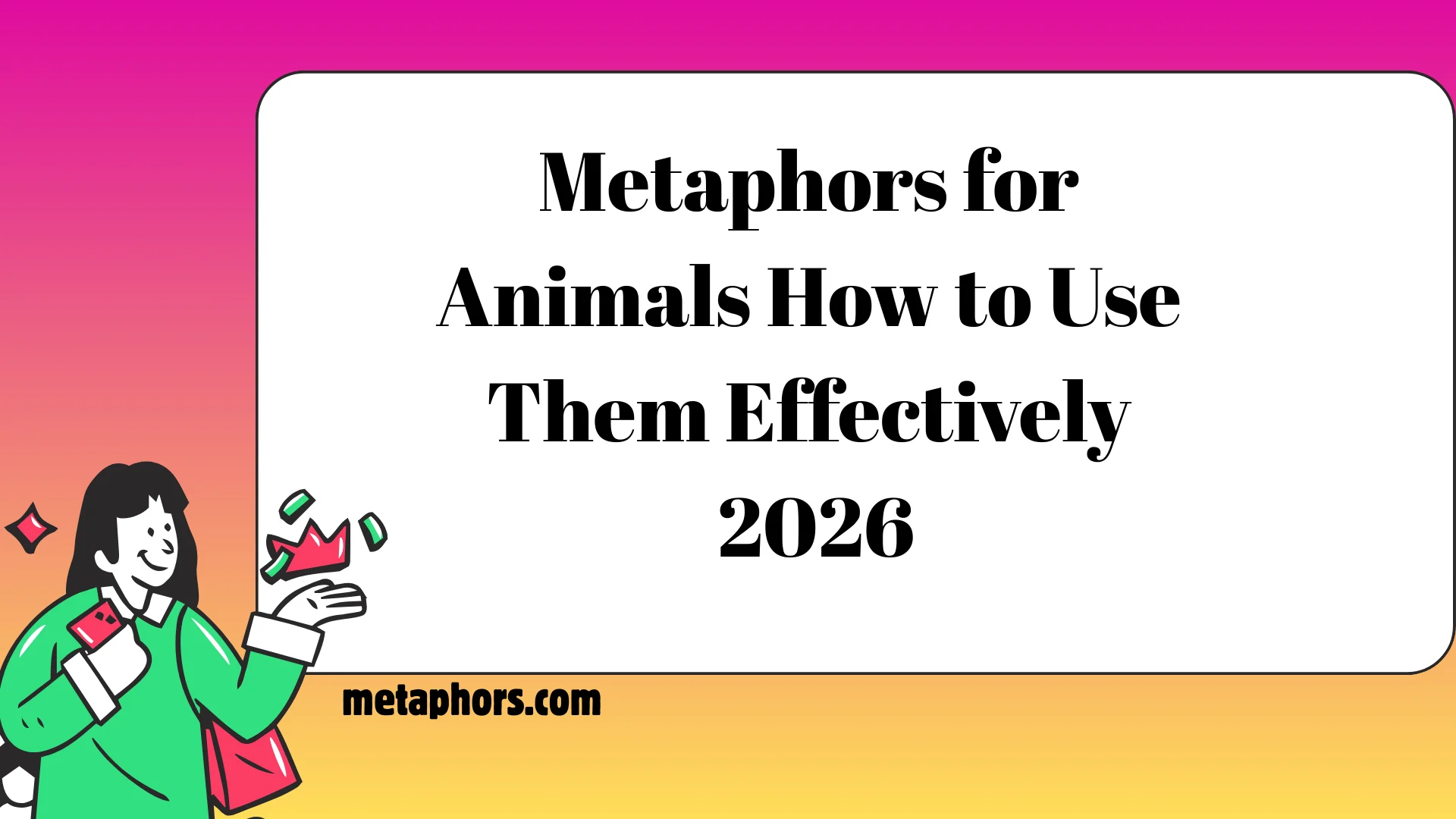 Metaphors for Animals 2026