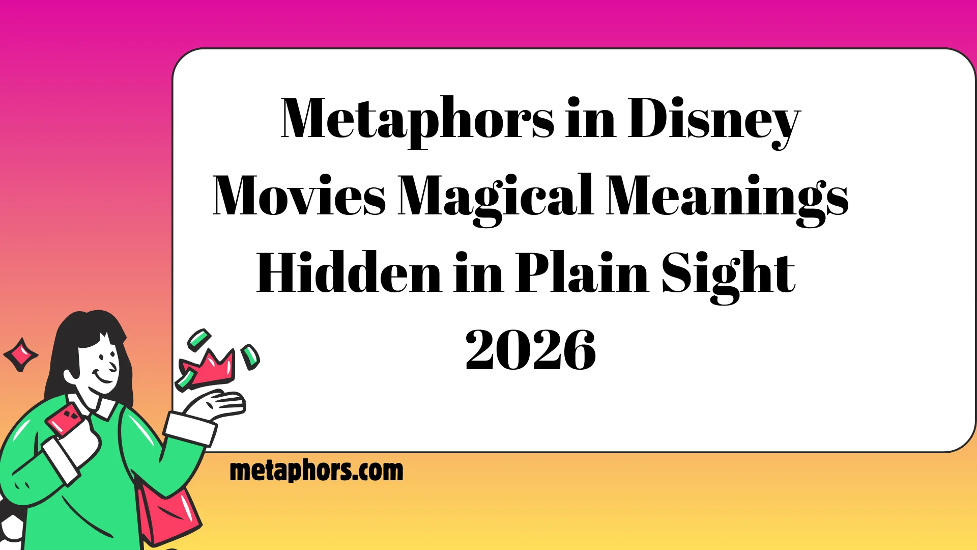 Metaphors in Disney2026