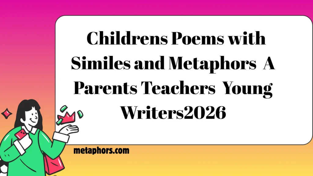 Similes and Metaphors 2026