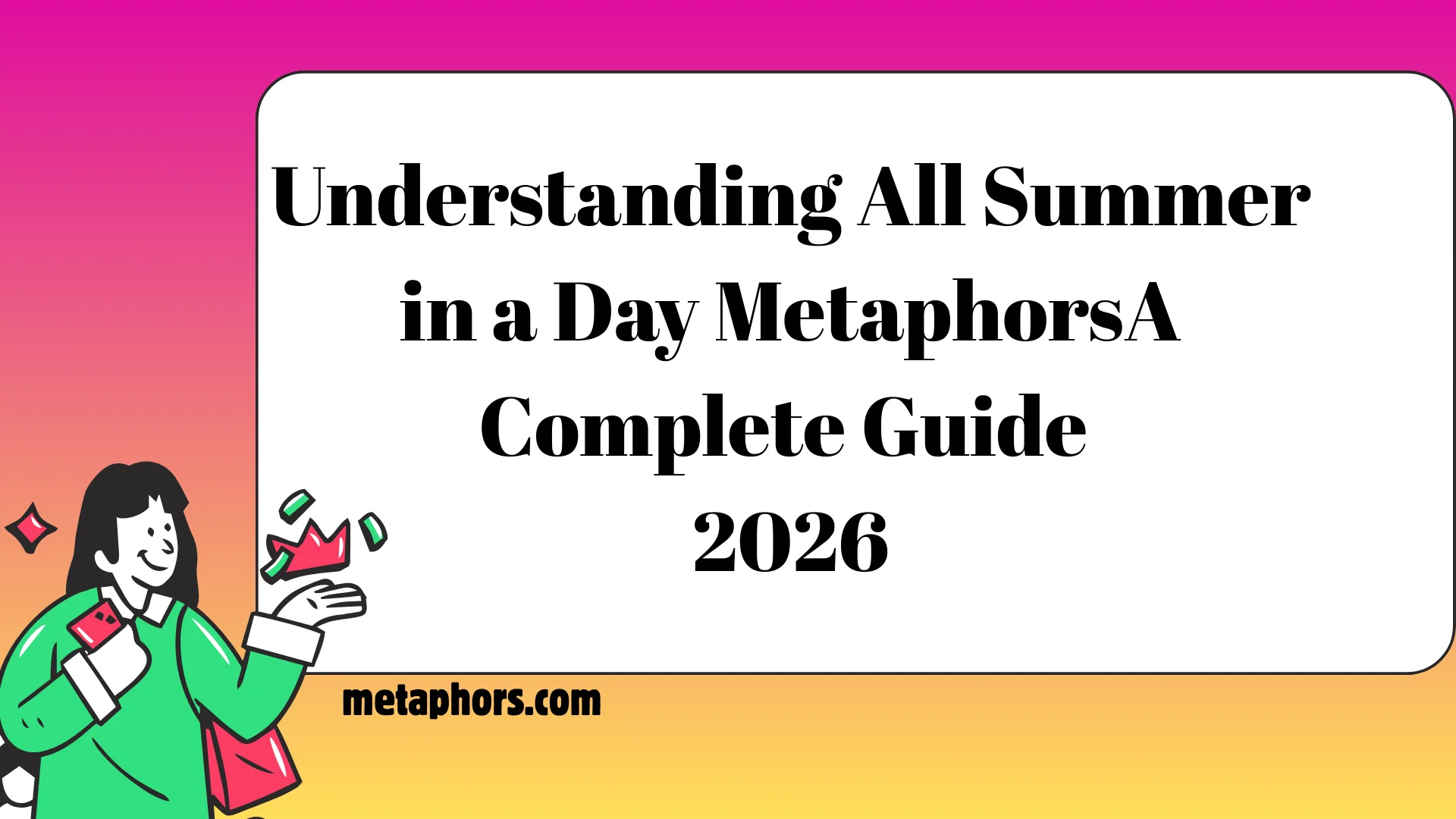 Understanding All Summer2026