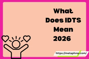 IDTS Mean2026