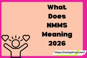 NMMS Meaning2026