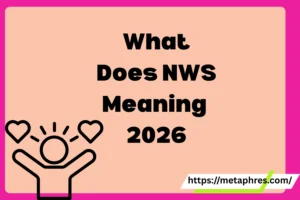 NWS Meaning2026